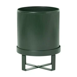 ferm LIVING Bau kruka, liten, mörkgrön