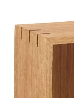 ferm LIVING Bon hylla, 80 cm, oljad ek