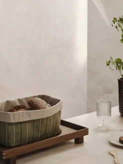 ferm LIVING Bon träbricka, L, rökt ek