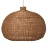 ferm LIVING Braided Belly lampskärm, naturell