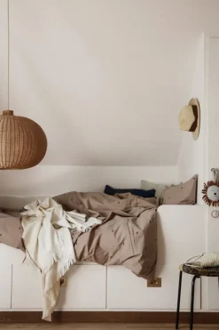 ferm LIVING Braided Belly lampskärm, naturell