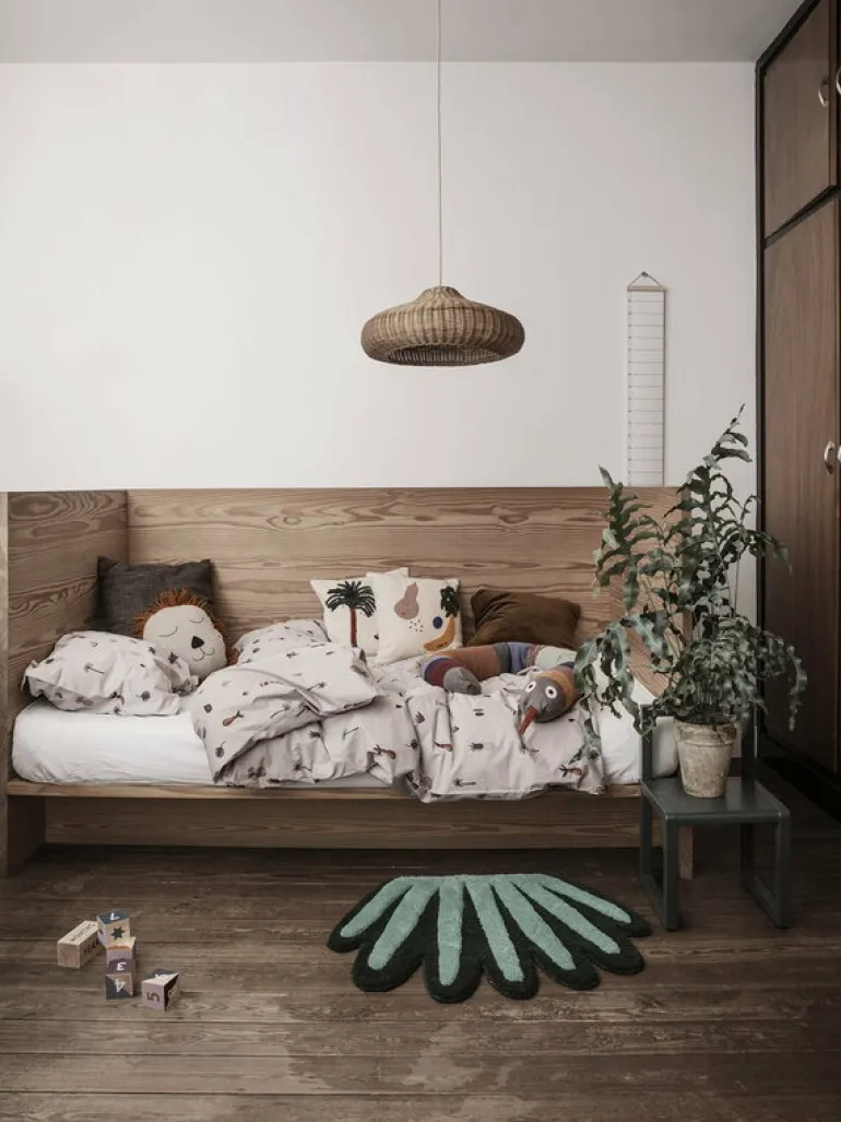 ferm LIVING Braided Disc lampskärm, naturlig