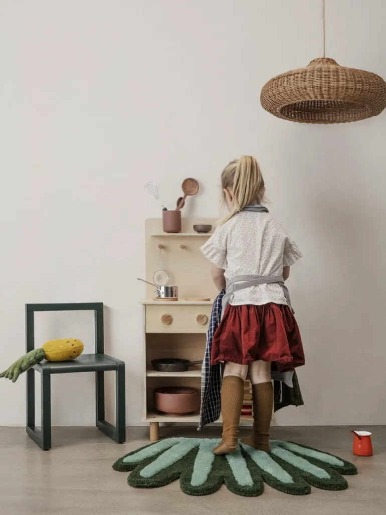 ferm LIVING Braided Disc lampskärm, naturlig