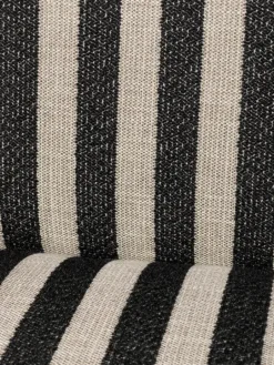 ferm LIVING Buur fåtölj, Louisiana sand - svart