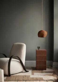 ferm LIVING Buur fåtölj, naturvit Nordic Bouclé