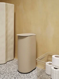 ferm LIVING Cala stapelbar korg, 2-pack, kashmir