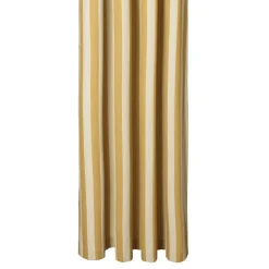 ferm LIVING Chambray duschdraperi, varm gul - pergament