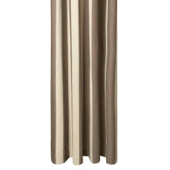 ferm LIVING Chambray duschdraperi, carob brown - pergament