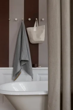 ferm LIVING Chambray duschdraperi, sand