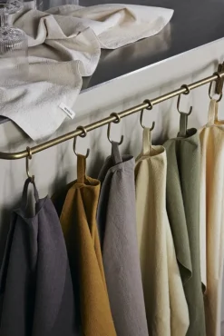 ferm LIVING Day kökshandduk, 7-pack, calm