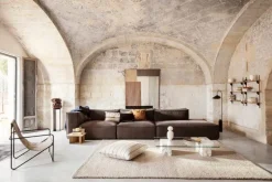 ferm LIVING Desert fåtölj, svart - solid