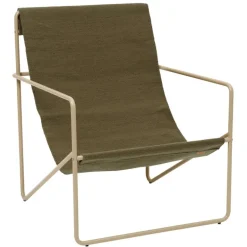 ferm LIVING Desert karmstol, cashmere - olive