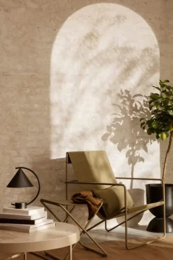 ferm LIVING Desert karmstol, olive