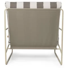 ferm LIVING Desert 1-sitsig fåtölj, kashmir - choklad randig