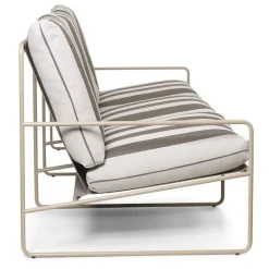 ferm LIVING Desert 3-sitssoffa, kashmir - choklad randig