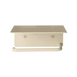 ferm LIVING Dora toalettpappershållare med hylla, kashmir