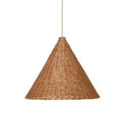 ferm LIVING Dou lampskärm 45 cm, naturell