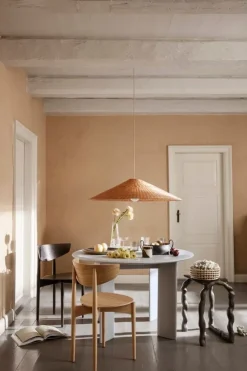 ferm LIVING Dou lampskärm 90 cm, naturlig