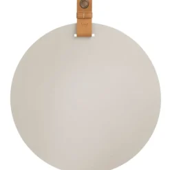 ferm LIVING Enter spegel, stor, brun