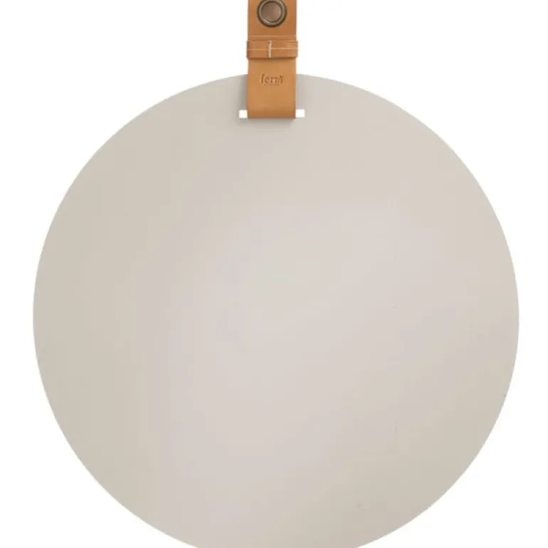 ferm LIVING Enter spegel, stor, brun