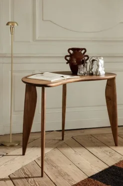ferm LIVING Feve skrivbord, valnöt