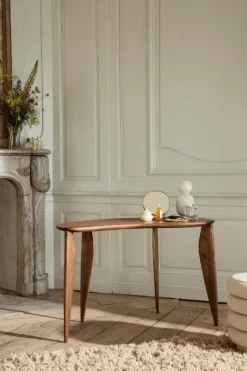 ferm LIVING Feve skrivbord, valnöt