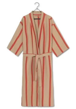 ferm LIVING Field morgonrock, kamel - röd