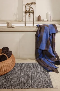 ferm LIVING Flätad korg, låg