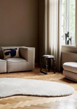 ferm LIVING Forma ullmatta, 175 x 250 cm, off-white