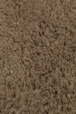 ferm LIVING Forma ullmatta, 103 x 155 cm, askbrun