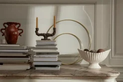 ferm LIVING Fountain mittpunkt, off white