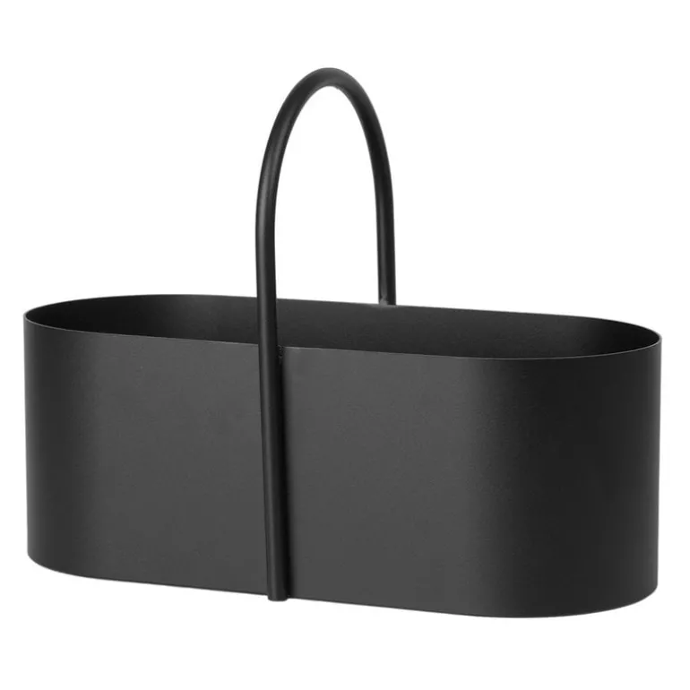 ferm LIVING Grib Toolbox verktygslåda, svart