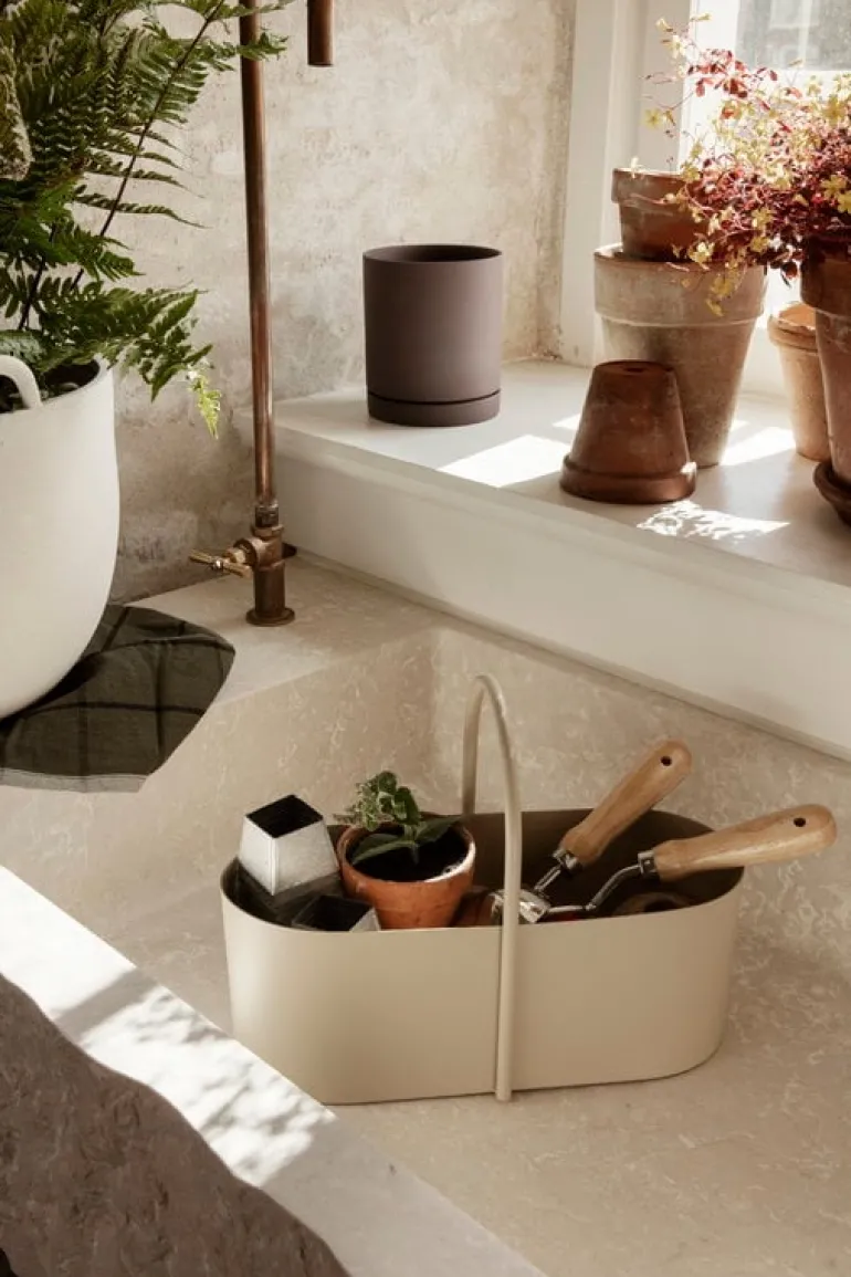 ferm LIVING Grib Toolbox verktygslåda, cashmere