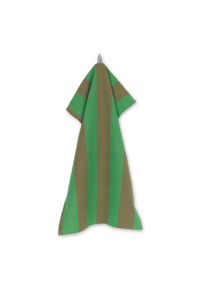 ferm LIVING Hale kökshandduk, oliv - grön