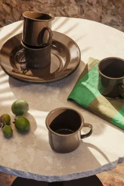 ferm LIVING Hale kökshandduk, oliv - grön