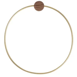 ferm LIVING Handdukshängare, mässing