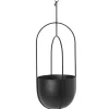 ferm LIVING Hanging Deco kruka, svart