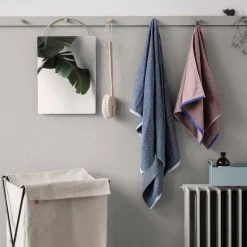 ferm LIVING Herman tvättkorg, svart