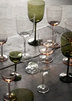 ferm LIVING Host likörglas, 4-pack, blush