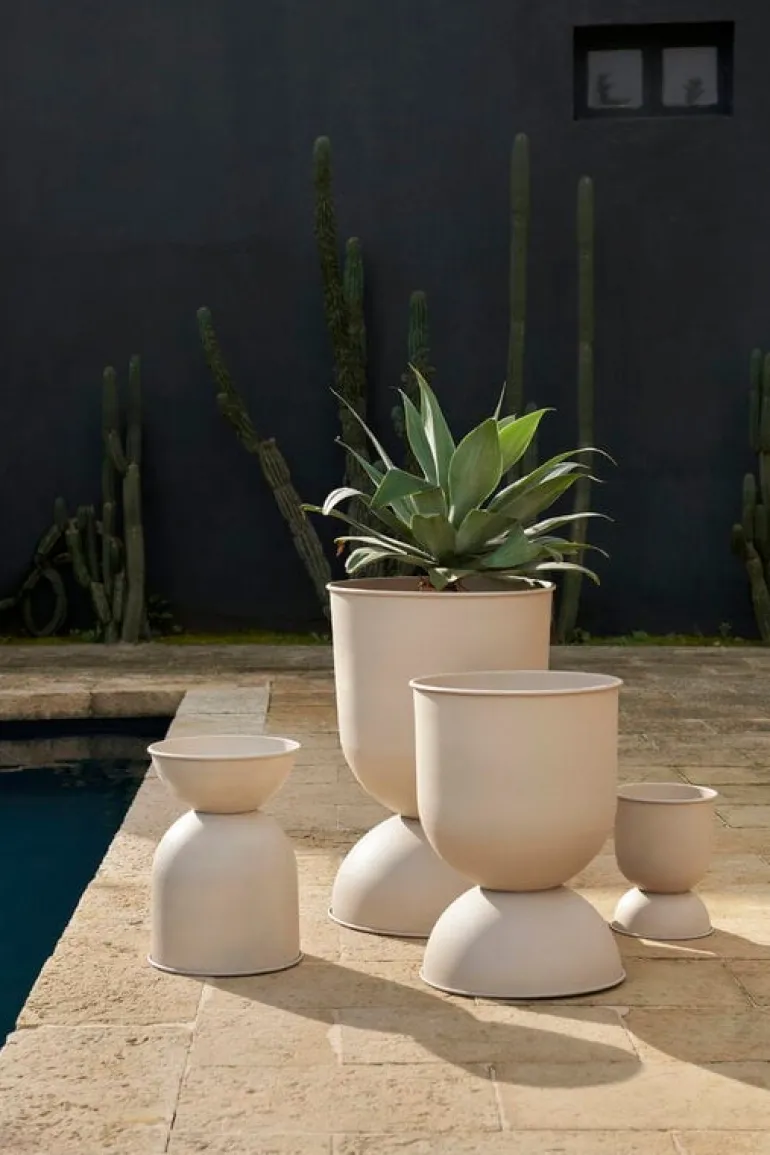 ferm LIVING Hourglass kruka, M, kashmir