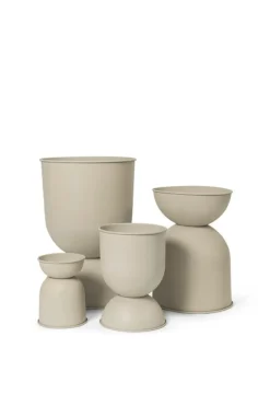 ferm LIVING Hourglass kruka, M, kashmir