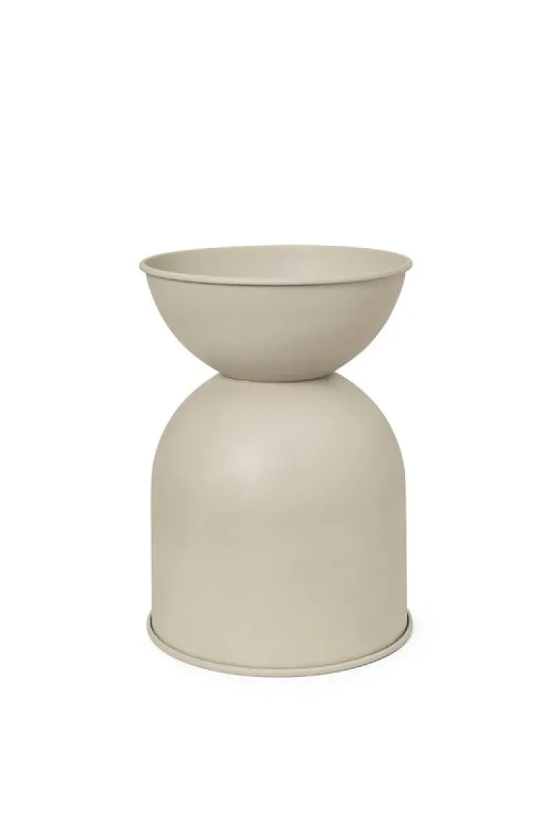 ferm LIVING Hourglass kruka, L, kashmir