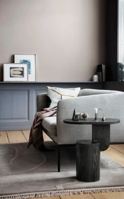 ferm LIVING Insert sidobord, svartbetsad ask