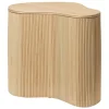 ferm LIVING Isola förvaringsbord, 50 cm, natur