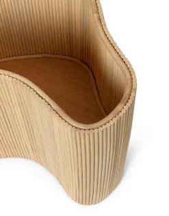 ferm LIVING Isola förvaringsbord, 50 cm, natur