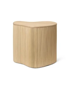 ferm LIVING Isola förvaringsbord, 50 cm, natur