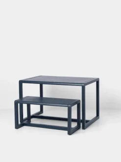ferm LIVING Little Architect bänk, mörkblå