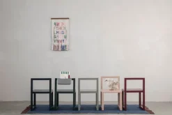 ferm LIVING Little Architect stol, mörkblå