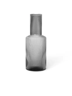 ferm LIVING Lock till Ripple karaff, rökgrå