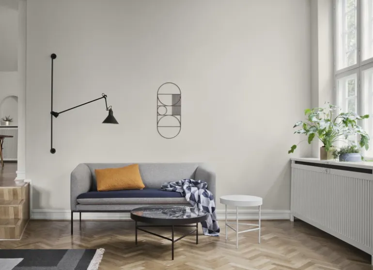 ferm LIVING Marble bord, stort, svart